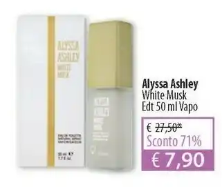 Acqua & Sapone Alyssa Ashley White Musk offerta