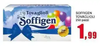 Happy Casa SOFFIGEN TOVAGLIOLI 250 pezzi offerta