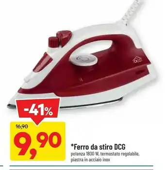 DPiù DCG Ferro Da Stiro offerta