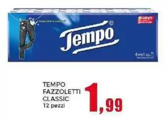 TEMPO FAZZOLETTI CLASSIC 12 pezzi