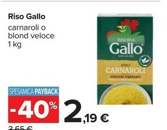 Carrefour Gallo Riso offerta