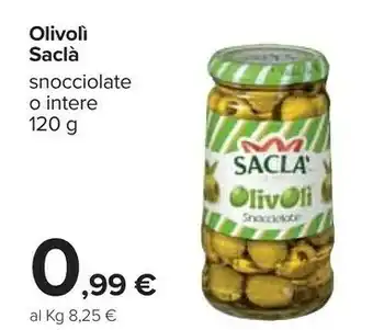 Carrefour Saclà Olive offerta