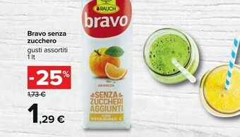 Carrefour Bravo Succhi di frutta offerta