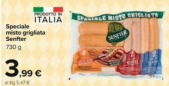 Carrefour Senfter Wurstel offerta