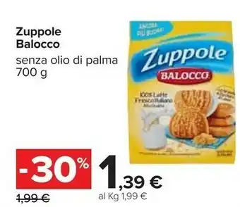 Carrefour Balocco Biscotti offerta
