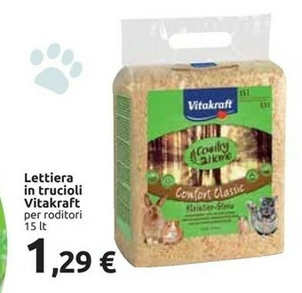 Carrefour Vitakraft Lettiera In Trucioli Per Roditori offerta