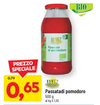 DPiù Passatadi pomodoro 500g offerta