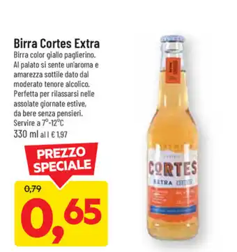 DPiù Cortes Extra Birra 330ml offerta