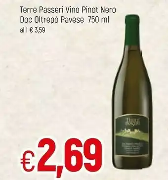 Famila Terre passeri Vino rosso offerta
