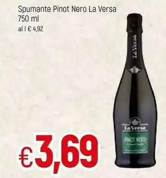 Famila La versa Spumante offerta