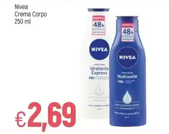 Famila Nivea 80301 Lozione Per Il Corpo 250 Ml Donne Idratante, Nutriente, Levigante, Setificante offerta