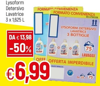 Famila Lysoform Detersivo Lavatrice offerta