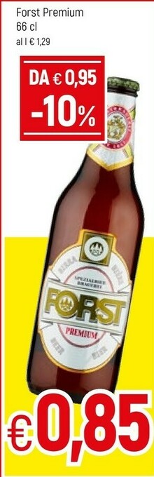 Famila Forst Birra offerta