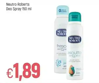 Famila Neutro Roberts Deo Spray offerta