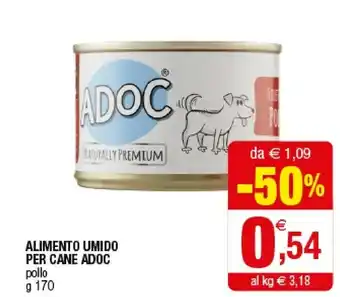 Iperal Adoc Alimento Umido Per Cane offerta