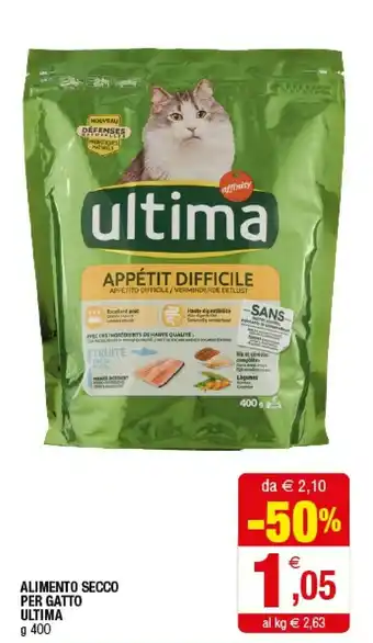 Iperal Ultima Alimento Secco Per Gatto offerta