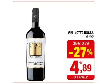 Iperal Notte rossa Vini offerta