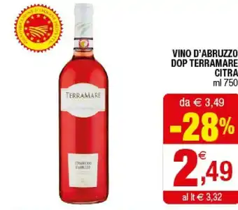 Iperal Citra Vino D'abruzo Dop Terramare offerta