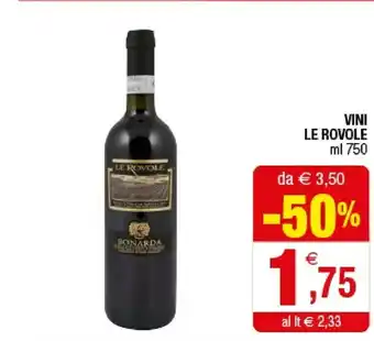 Iperal Vini Le Rovole offerta