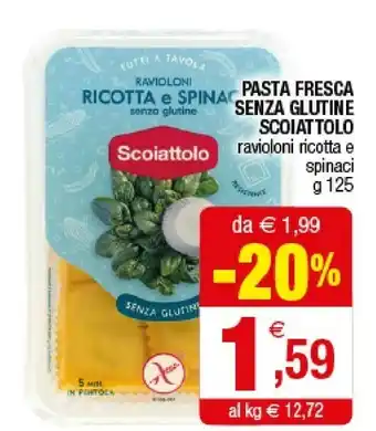 Iperal Scoiattolo Pasta Fresca Senza Glutine offerta
