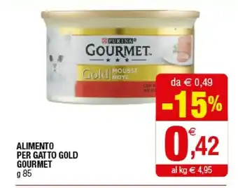 Iperal Purina Alimento Per Gatto Gold offerta