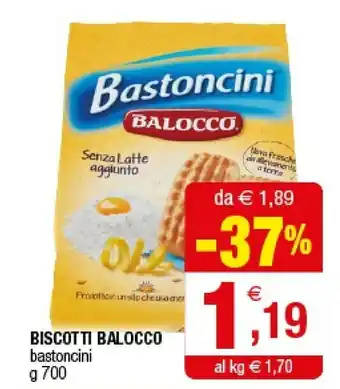 Iperal Balocco Balocco - Bastoncini 700 g(ml) offerta