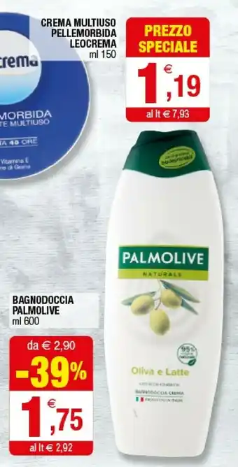 Iperal Palmolive Bagnodoccia offerta