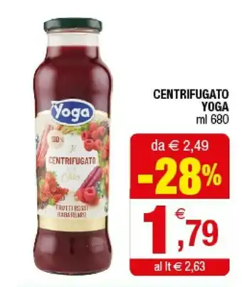 Iperal Yoga Centrifugato offerta