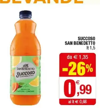 Iperal San Benedetto Succoso offerta