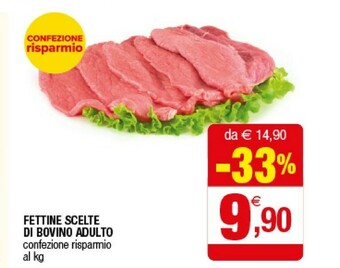 Iperal Fettine Scelte Di Bovino Adulto offerta