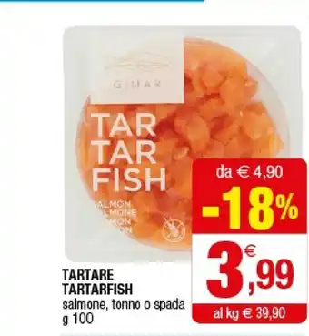 Iperal Gimar Tartare Tartarfish offerta