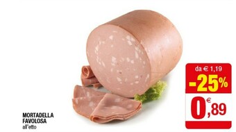 Iperal Mortadella Favolosa offerta