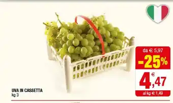 Iperal Uva In Cassetta offerta