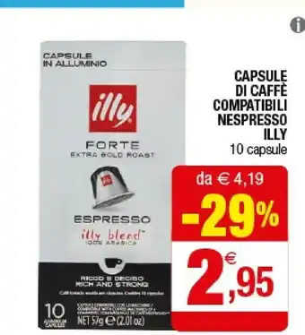 Illy Capsule Di Caffè Compatibili Nespresso