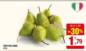 Iperal Pere Williams offerta