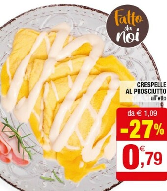 Iperal Crespelle Al Prosciutto offerta