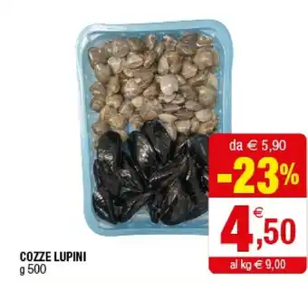 Iperal Cozze Lupini offerta