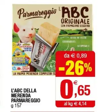 Iperal Parmareggio L'abc Della Merenda offerta