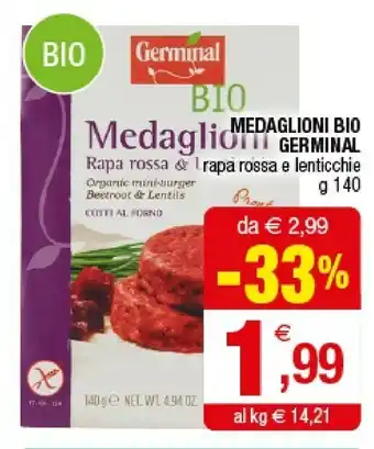 Iperal Germinal Medaglioni Bio offerta