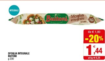Buitoni Sfoglia Integrale