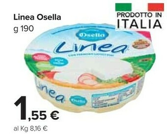 Carrefour Market Fattorie Osella Fattorie Osella - Formaggio Fresco con Fermenti Lattici Vivi Linea 190 g(ml) offerta