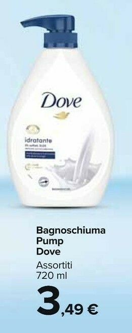 Carrefour Market Dove Idratante offerta