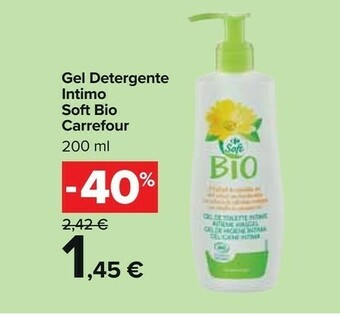 Carrefour Market Carrefour Gel Detergente Intimo Soft Bio offerta