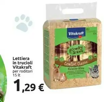 Carrefour Vitakraft Lettiera In Trucioli offerta