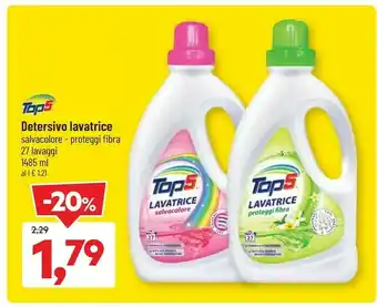 DPiù Tap5 Detersivo Lavatrice Salvacolore offerta