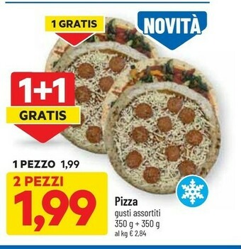 DPiù Pizza Gusti Assortiti offerta