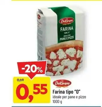 DPiù F.lli Del Grano - Farina Tipo 0 Ideale Per Pane E Pizze 1000 G(ml) offerta