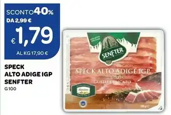 Ekom Senfter Speck Alto Adige IGP 100 G(ml) offerta