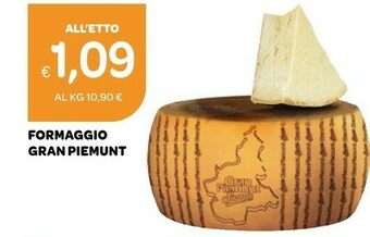 Ekom Formaggio Gran Piemunt offerta