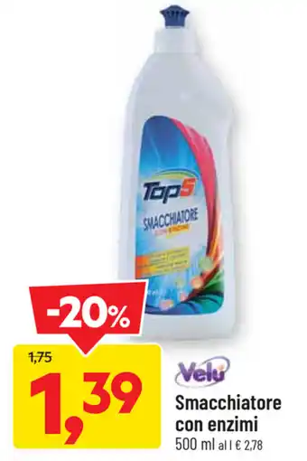 Velu Smacchiatore con enzimi 500ml